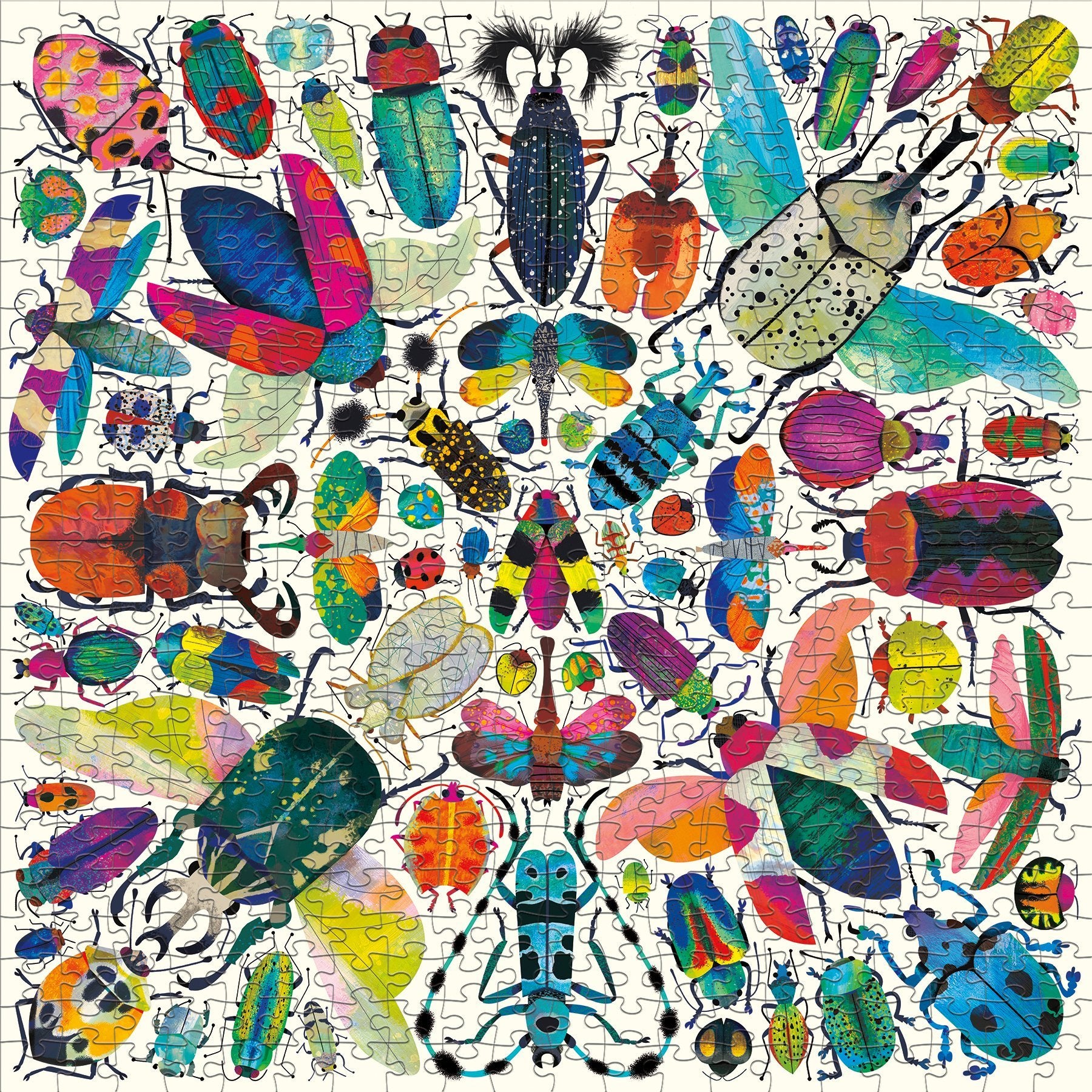Kaleido Beetles 500 Pc Puzzle by Mudpuppy 2
