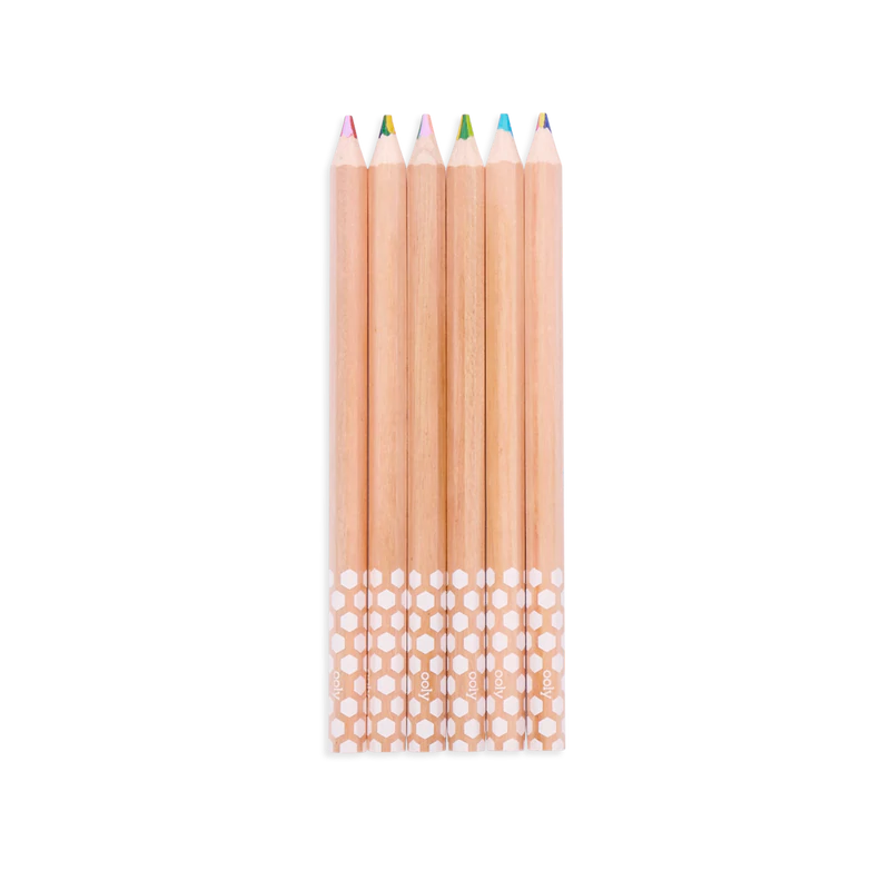 Kaleidoscope Multi Colored Pencils by Ooly 1