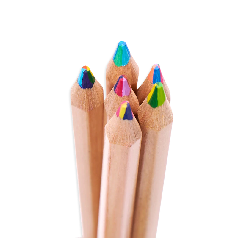 Kaleidoscope Multi Colored Pencils by Ooly 5