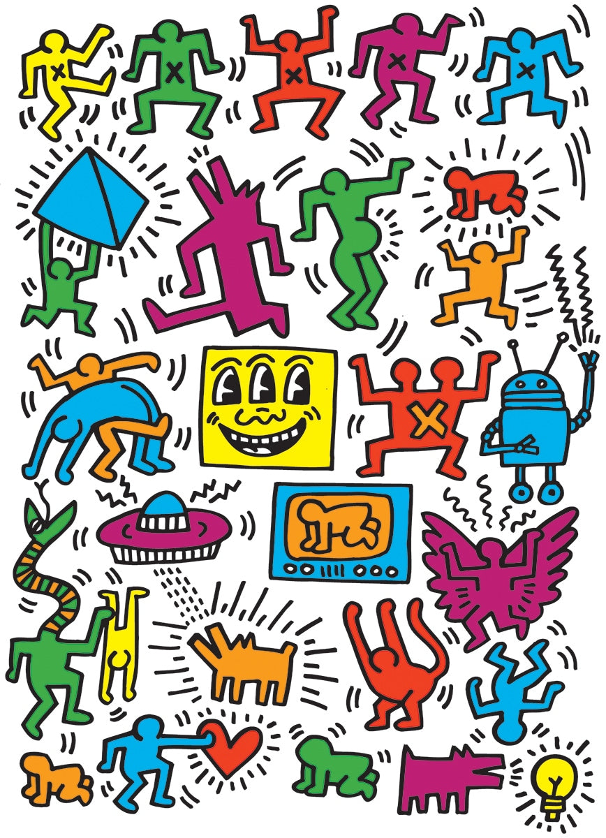 Keith Haring Collage Puzzle by Eurographics 1