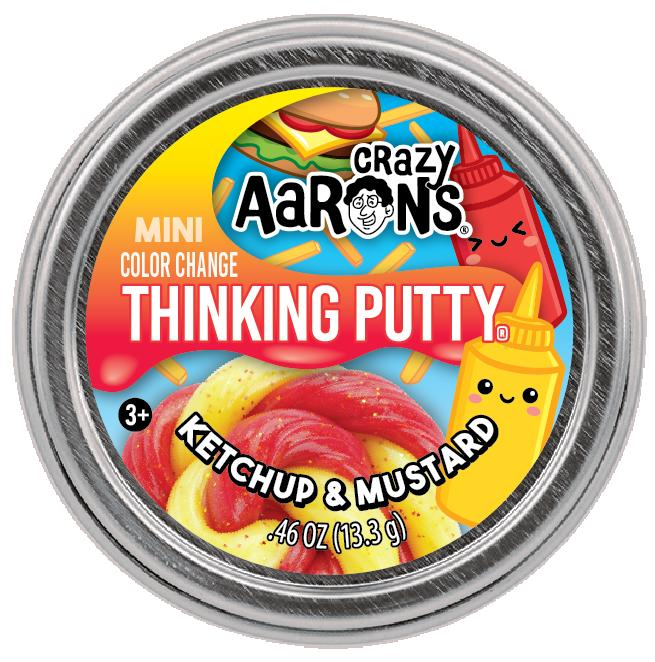 Ketchup & Mustard Thinking Putty - Mini Series-by-Crazy Aaron's Putty World