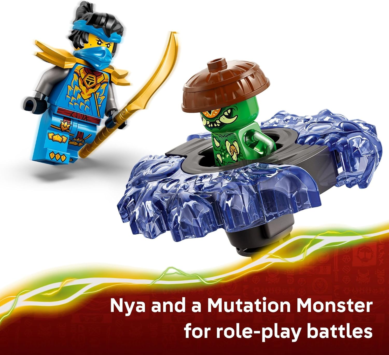 Ninjago NYA vs. Mutation Monster Spinner by Lego