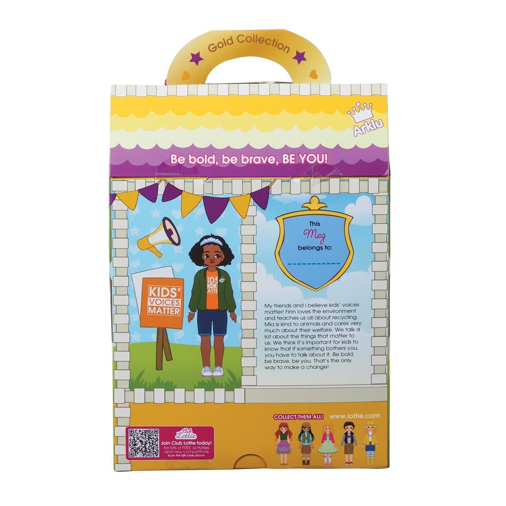 Kid Activist Lottie Doll by Schylling 2