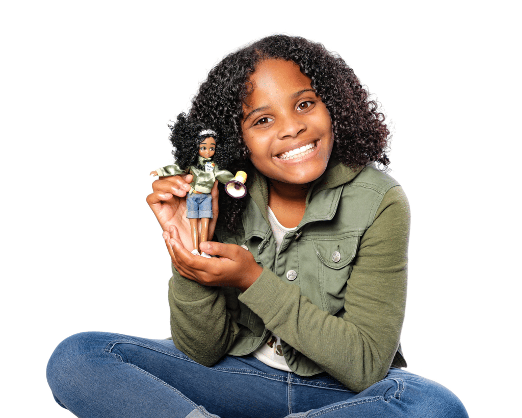 Kid Activist Lottie Doll by Schylling 4
