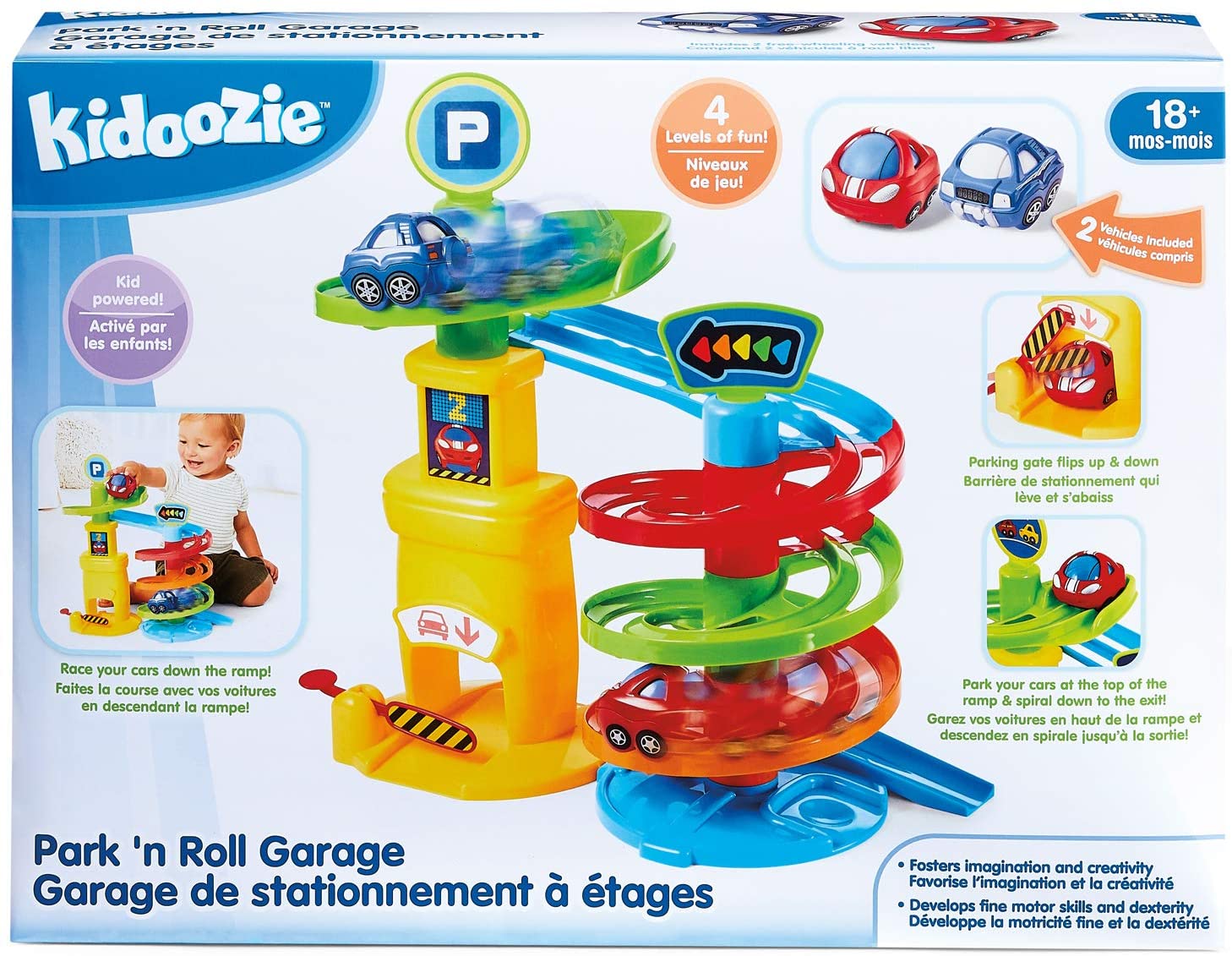 Kidoozie Park ‘n Roll Garage by Kidoozie