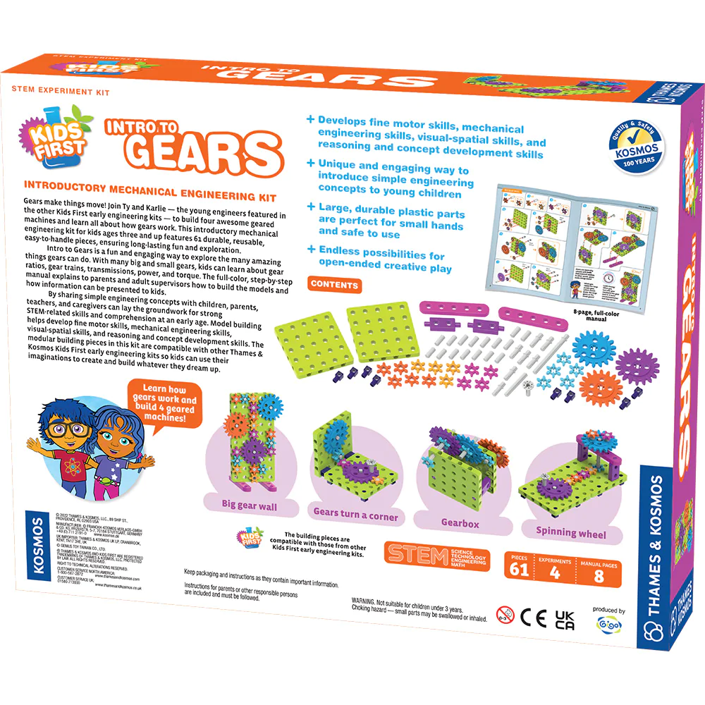 Kids First Intro to Gears by Thames Kosmos 6