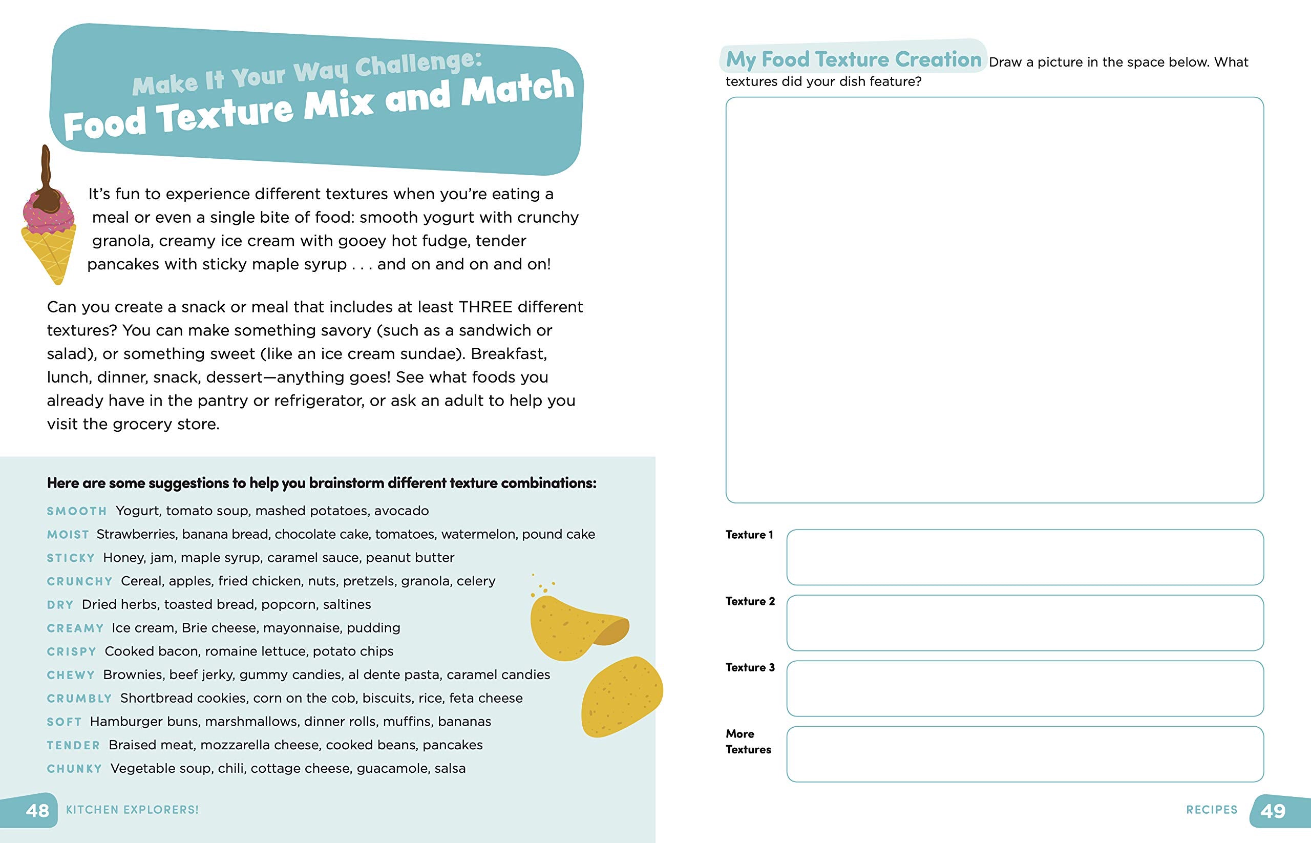 Kitchen Explorers 60 recipes experiments and games for young chefs by Penguin Random House 3