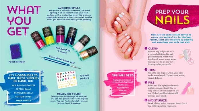 Klutz Metallic Glam Nail Studio by Klutz 1