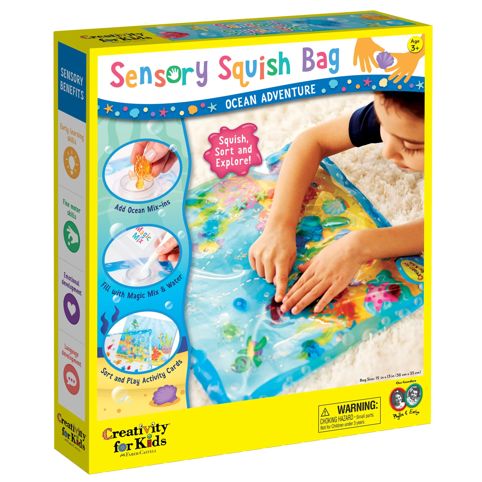 Sensory Squish Bag Ocean Adventure by Creativity for Kids