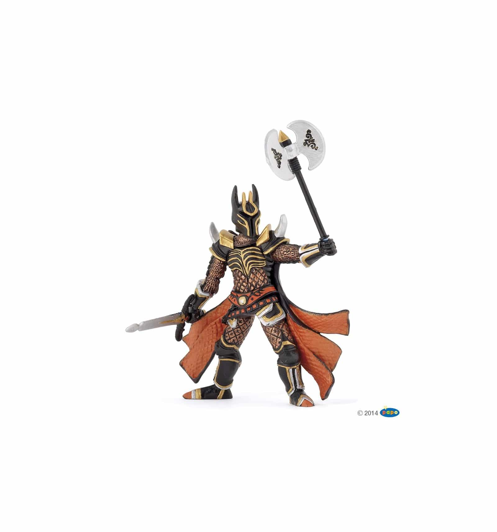 Knight with a Triple Battle Axe by Papo