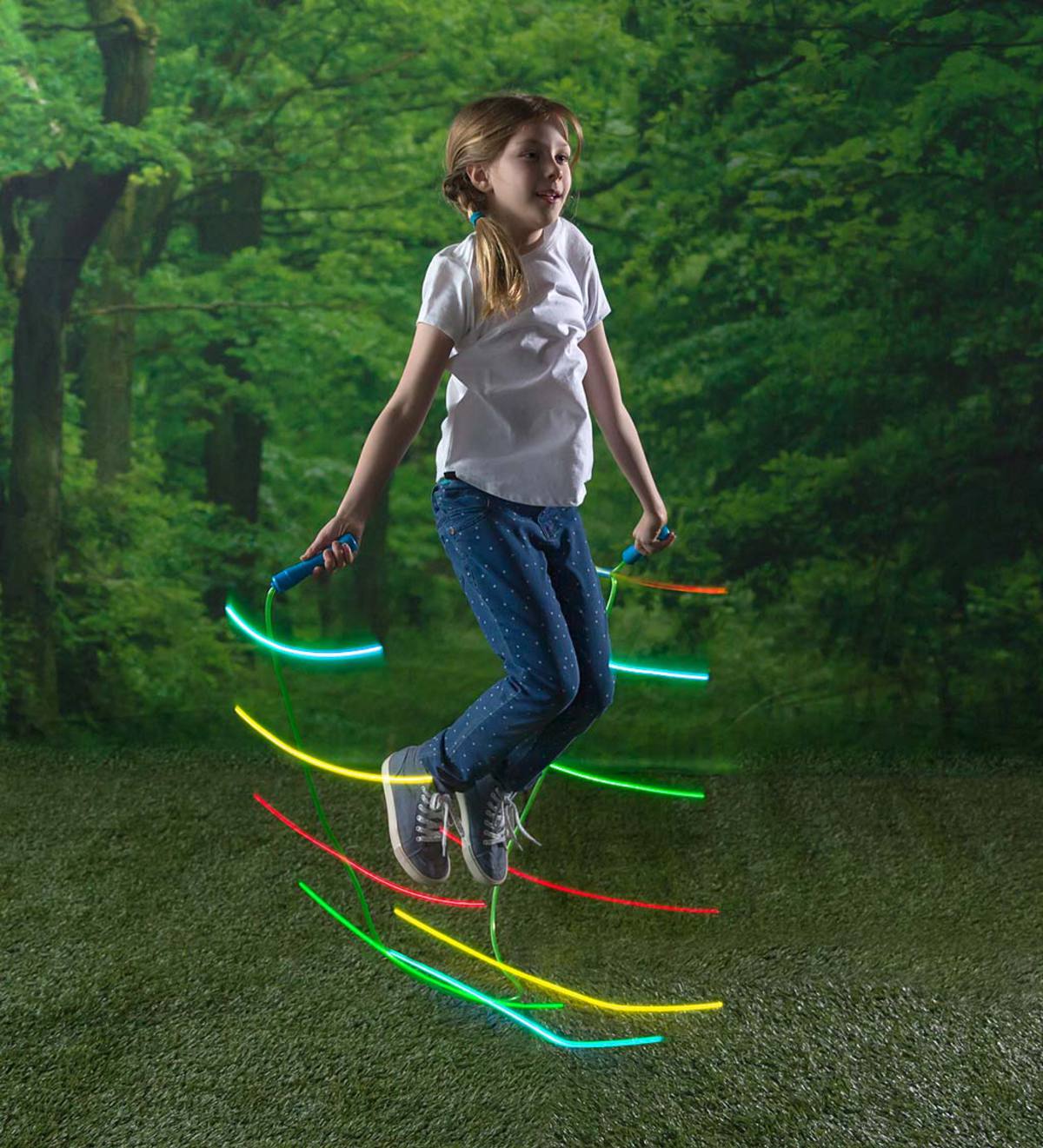 LED Light Up Flashing Jump Rope by Hearthsong