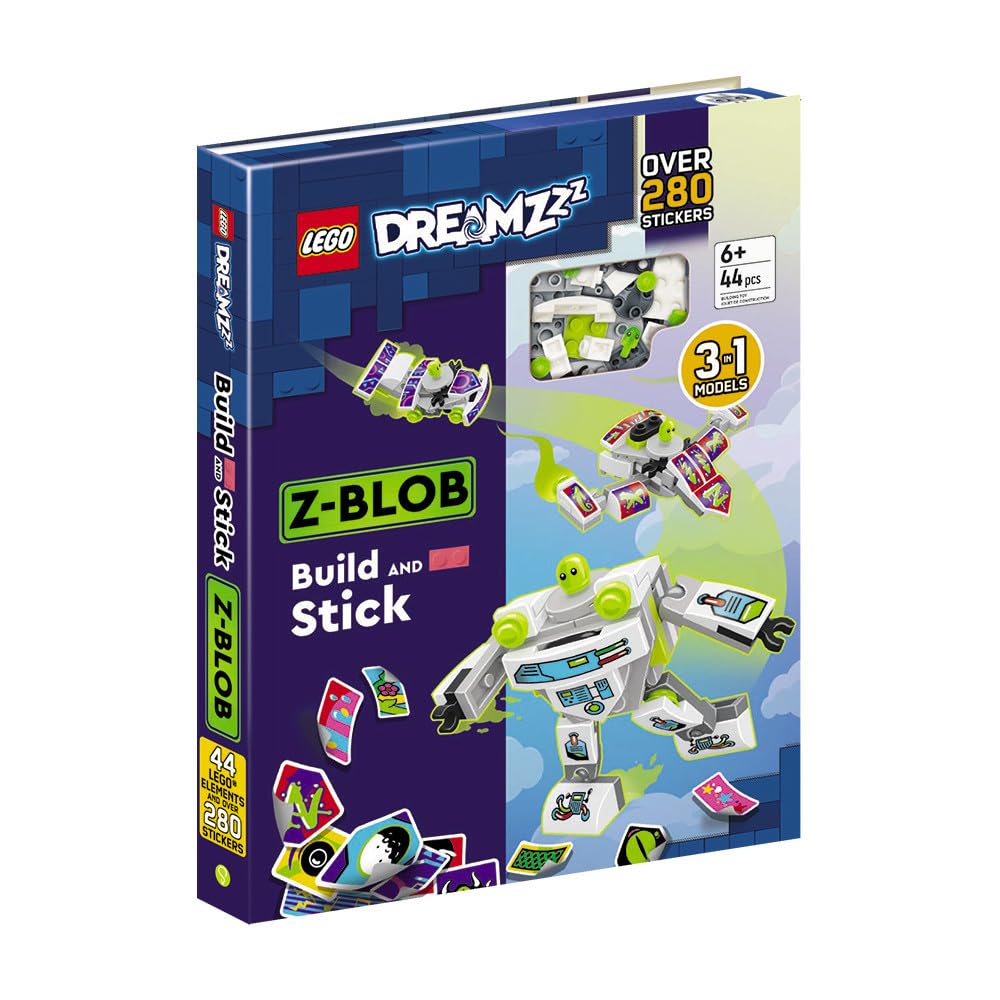 LEGO DREAMZzz Build and Stick: Z-Blob-by-Sourcebooks