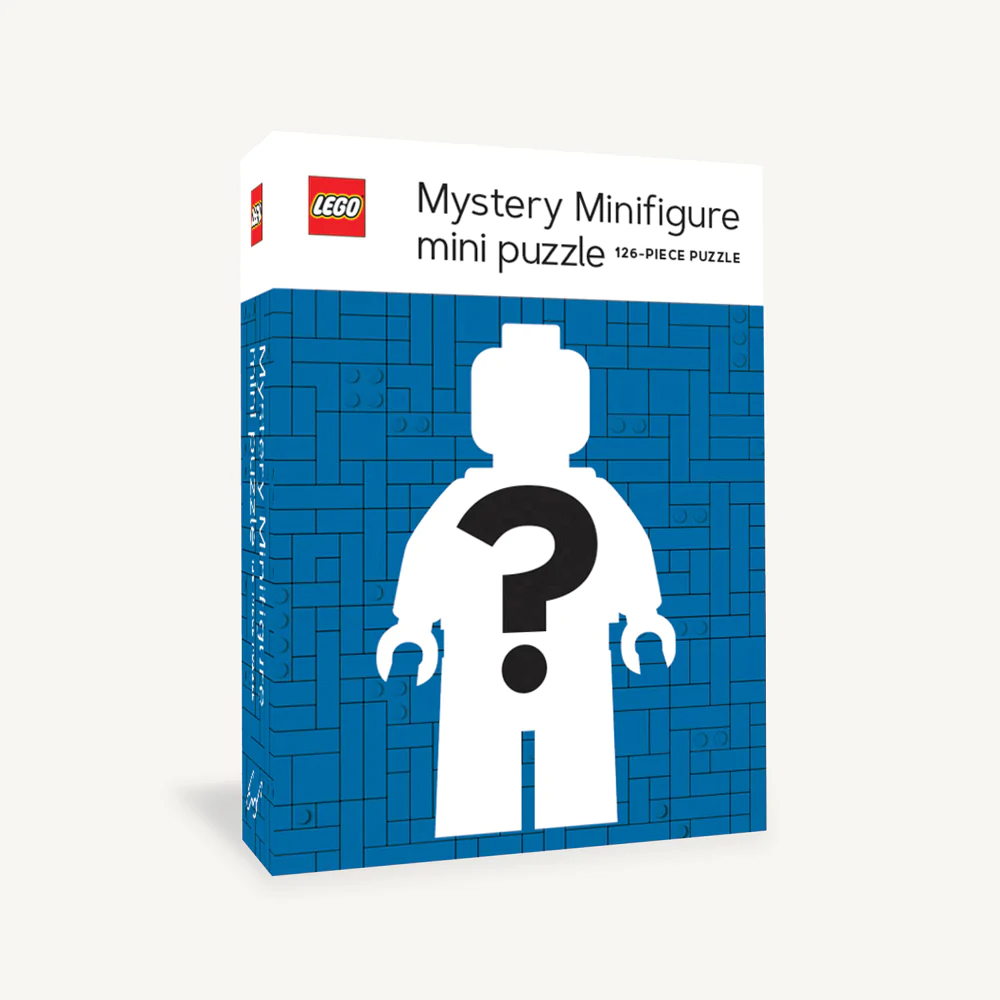 LEGO Mystery Minifigure Mini Puzzle Blue Edition by Chronicle Books