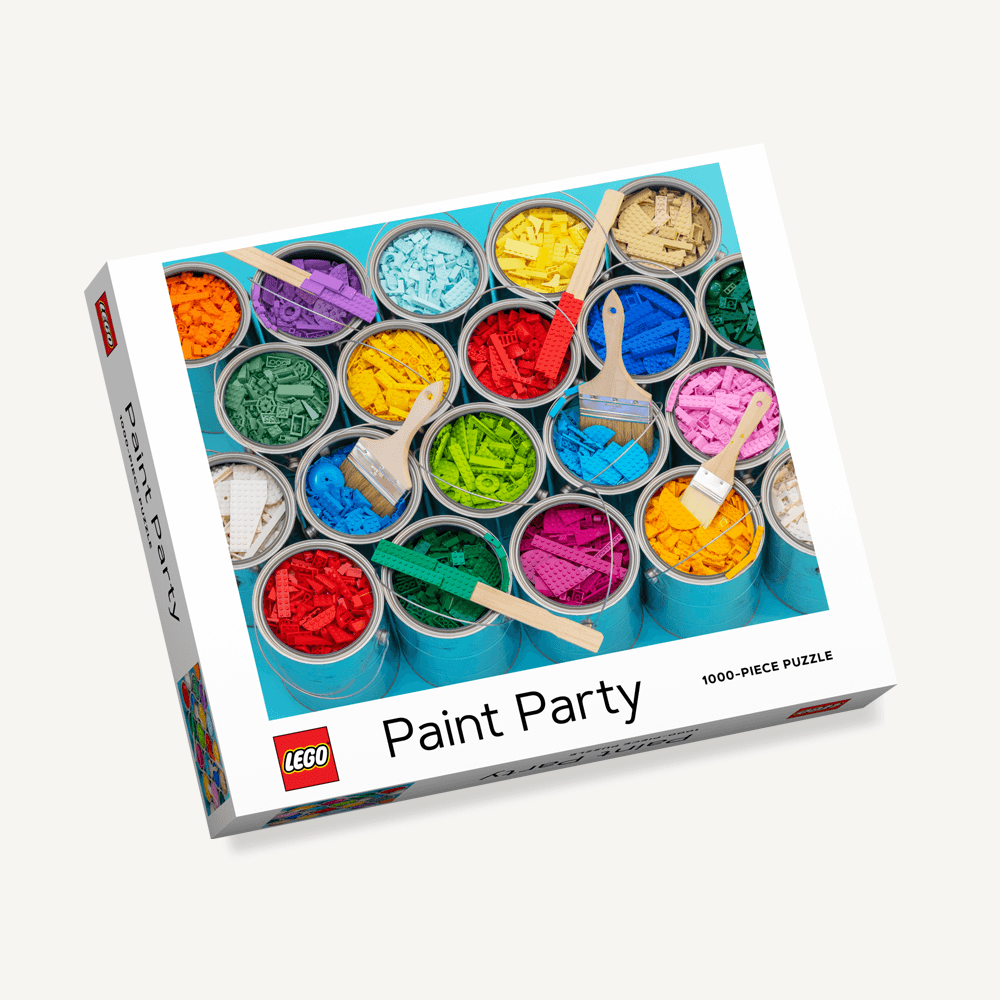 LEGO Paint Party Puzzle by Chronicle Books