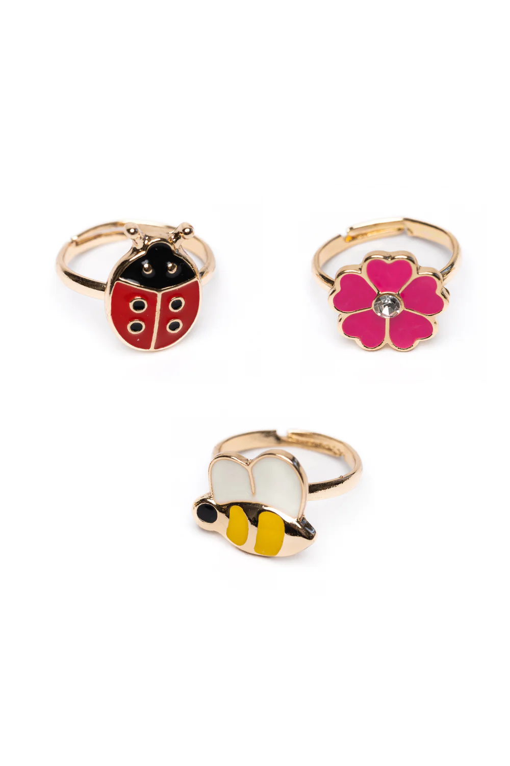 Ladybug Garden Ring Set-by-Great Pretenders