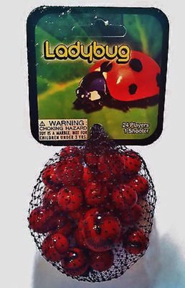 Ladybug Marble Pack by Play Visions