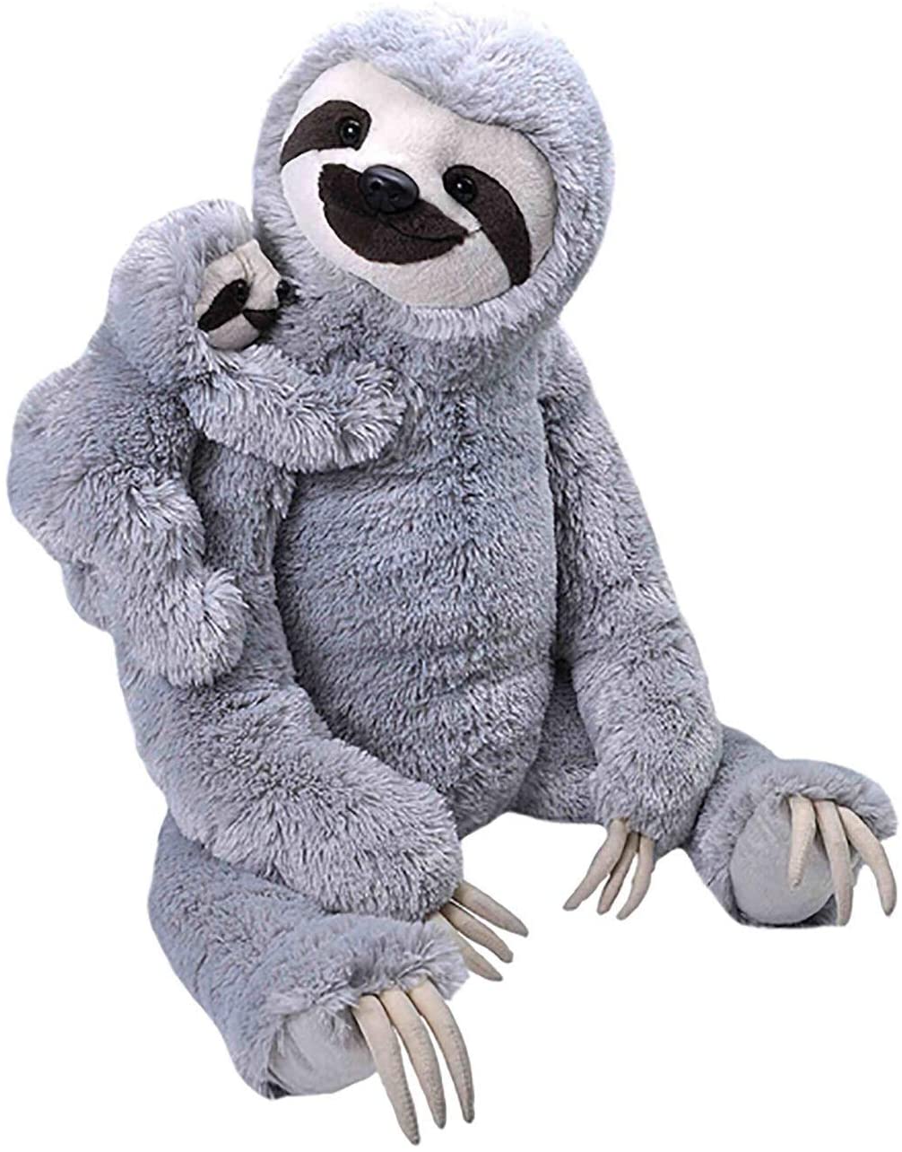 Large Sloth Mom and Baby 30 by Wild Republic