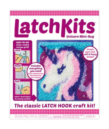LatchKits™ Unicorn Latch Hook Kit by Kahootz