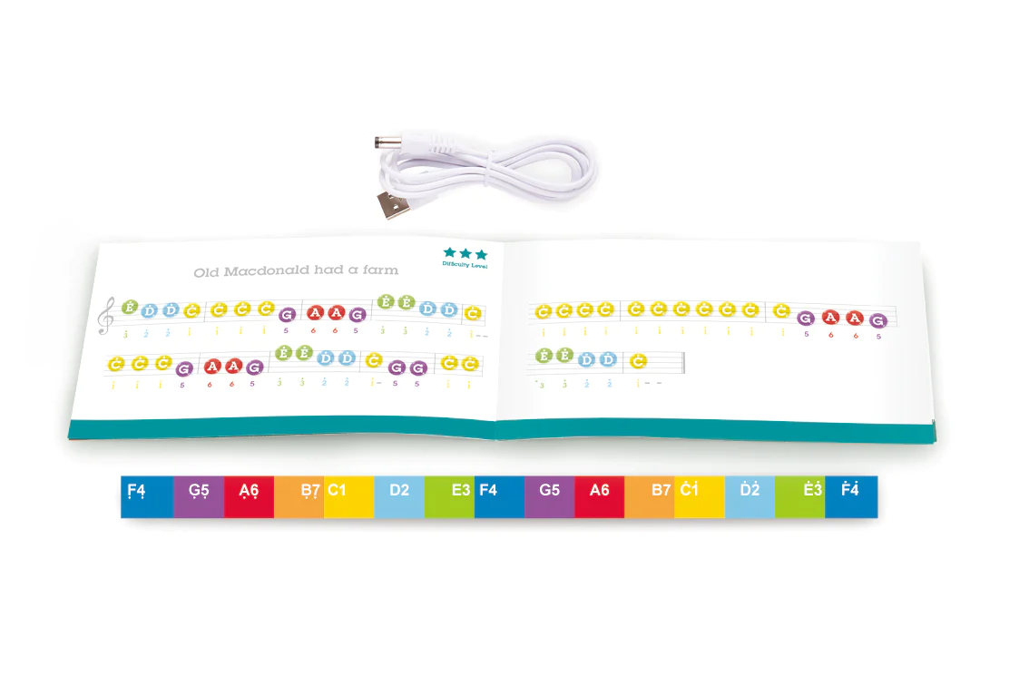 Learn With Lights Piano by Hape 1