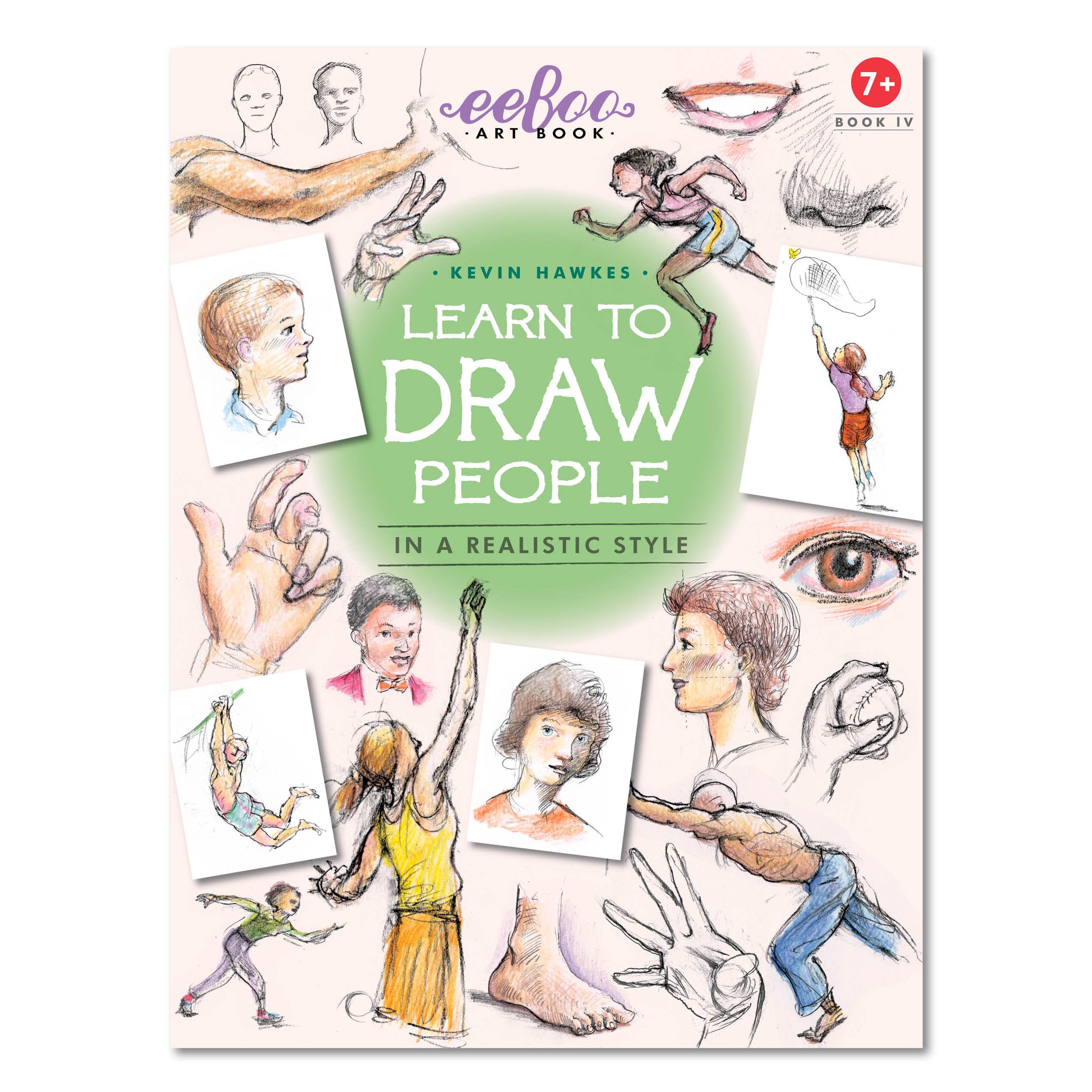 Learn to Draw People Art Book by eeBoo