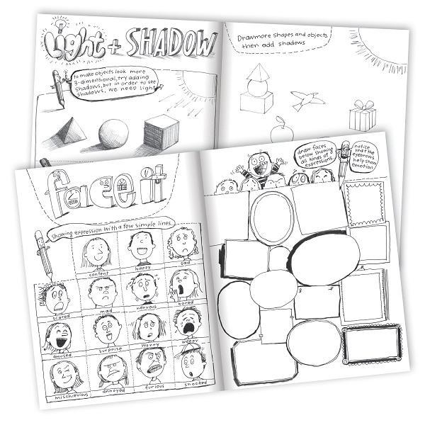 Learn to Draw with Melissa Sweet Art Book by eeBoo 1
