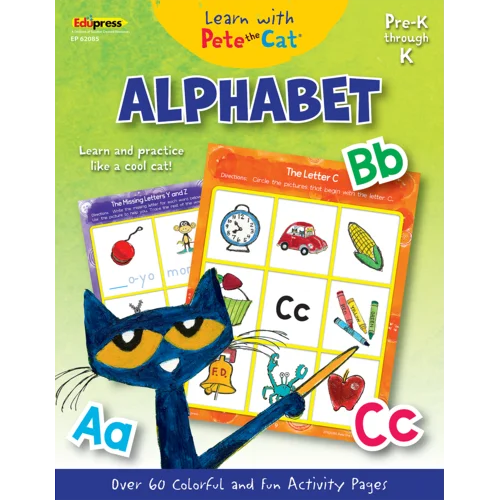 Learn with Pete the Cat: Alphabet-by-Teacher Created Resources