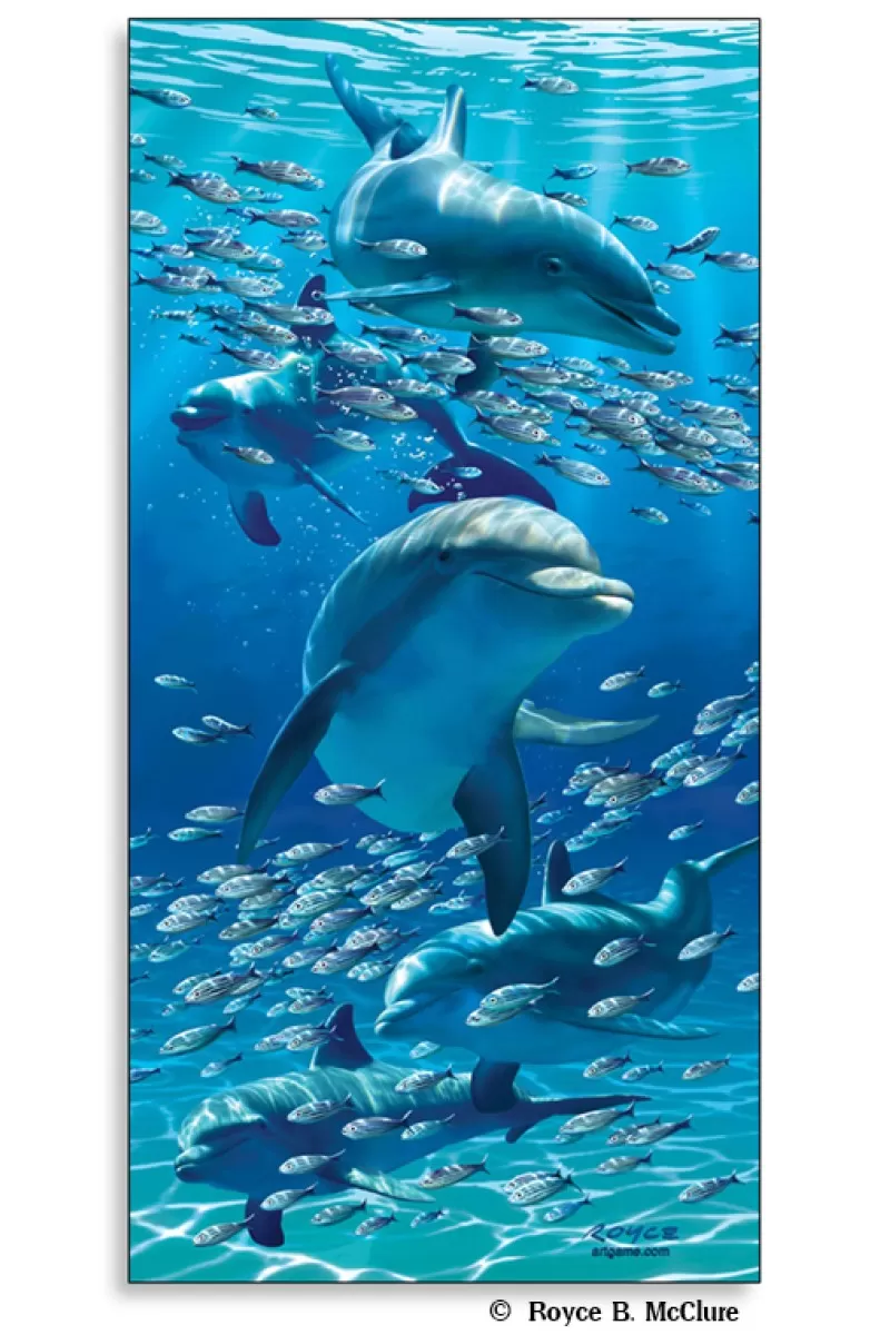 Lenticular Dolphin Poster by Artgame