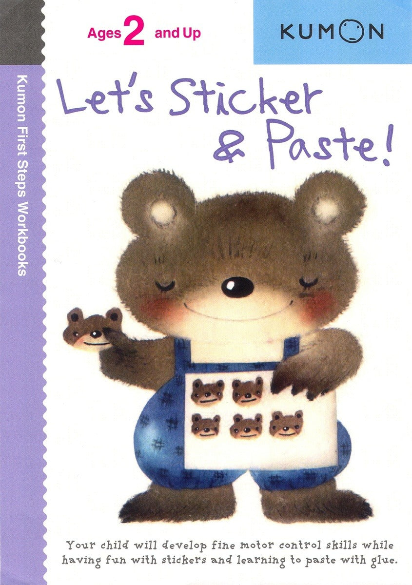 Let’s Sticker Paste by Kumon