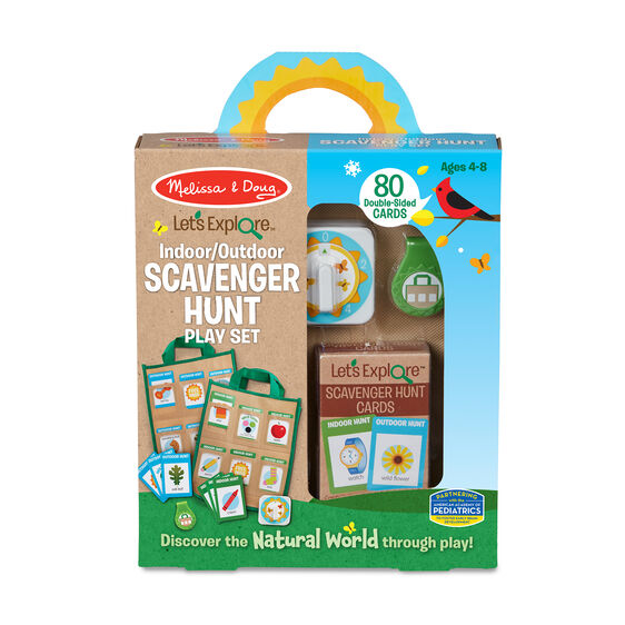 Lets Explore IndoorOutdoor Scavenger Hunt Play Set by Melissa Doug
