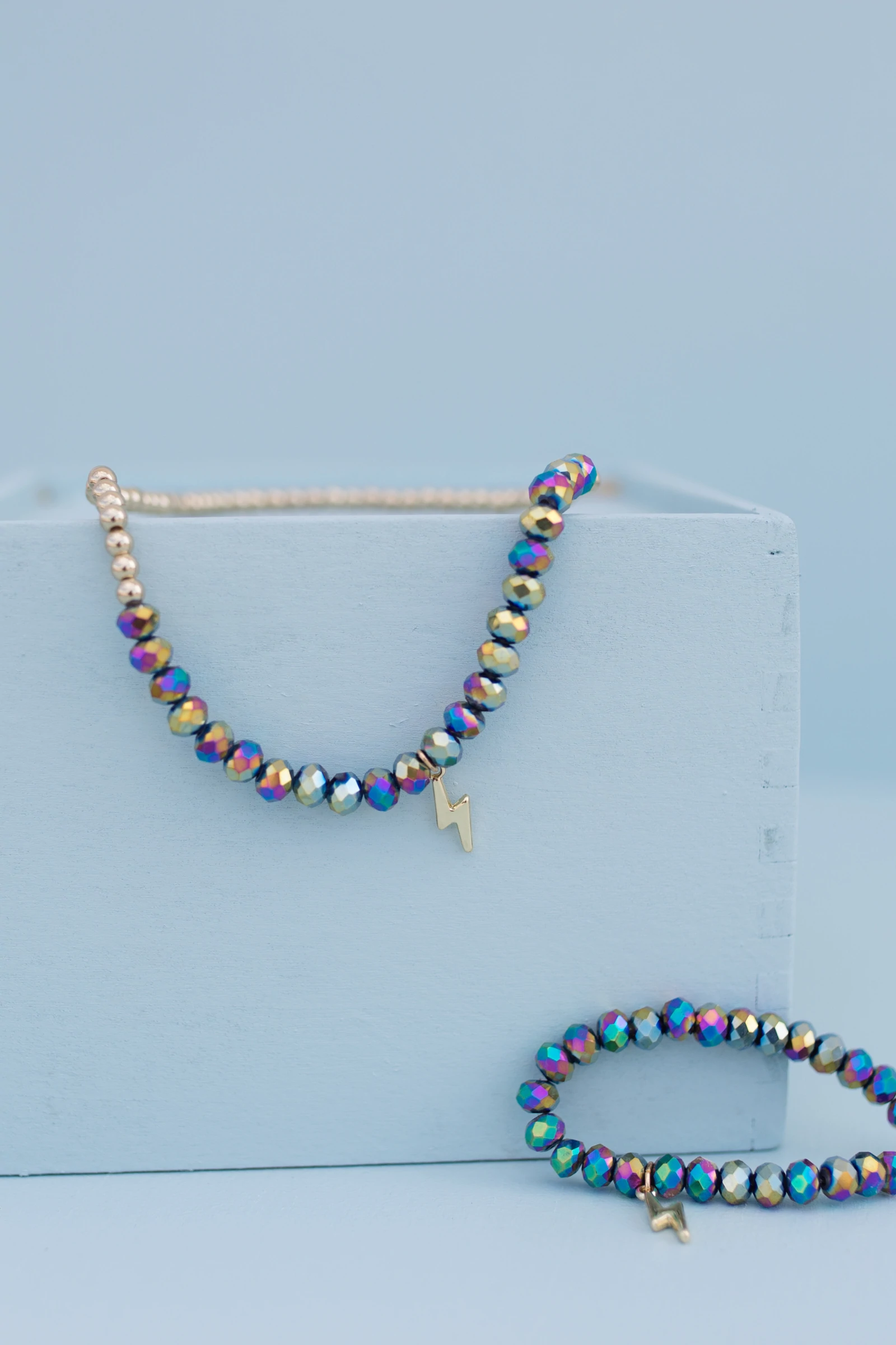 Lightning Bolt Revolt Necklace by Great Pretenders 2