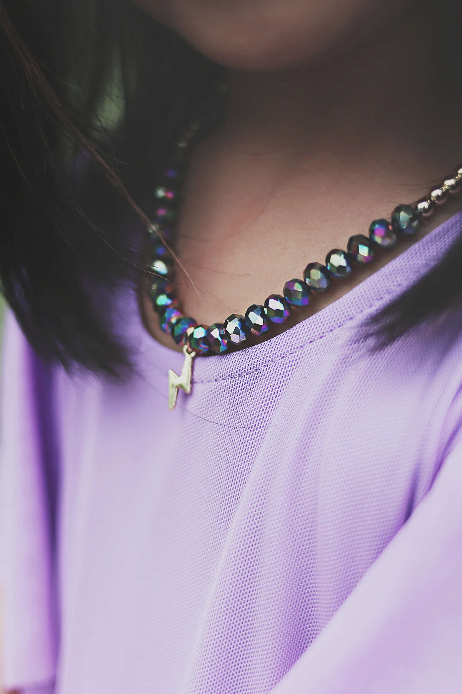 Lightning Bolt Revolt Necklace by Great Pretenders 3