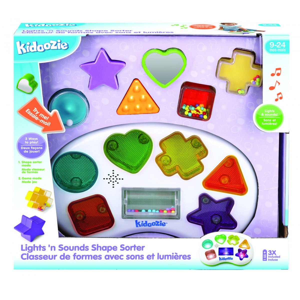 LightsN Sounds Shape Sorter by Kidoozie