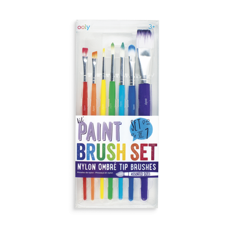 Lil Paint Brush Set by Ooly