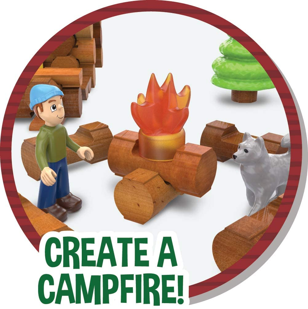 Lincoln Logs On The Trail 59pc Set by Lincoln Logs 2