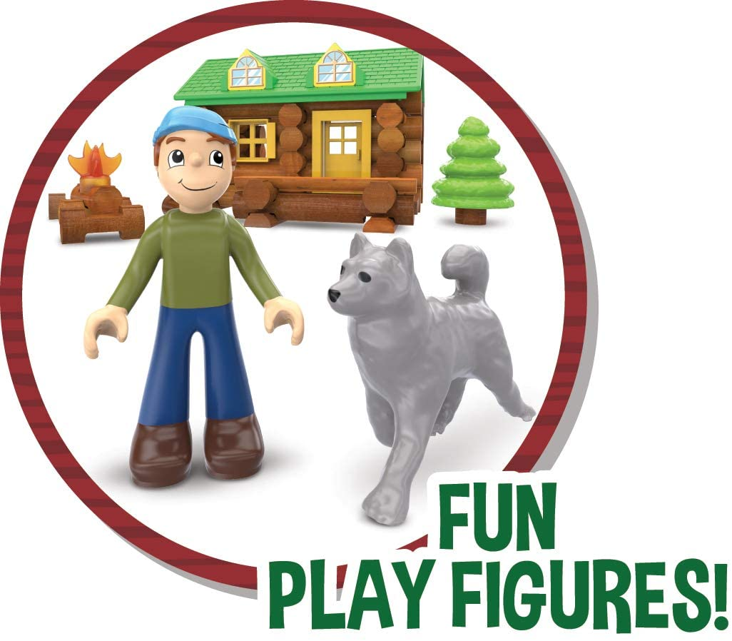 Lincoln Logs On The Trail 59pc Set by Lincoln Logs 3