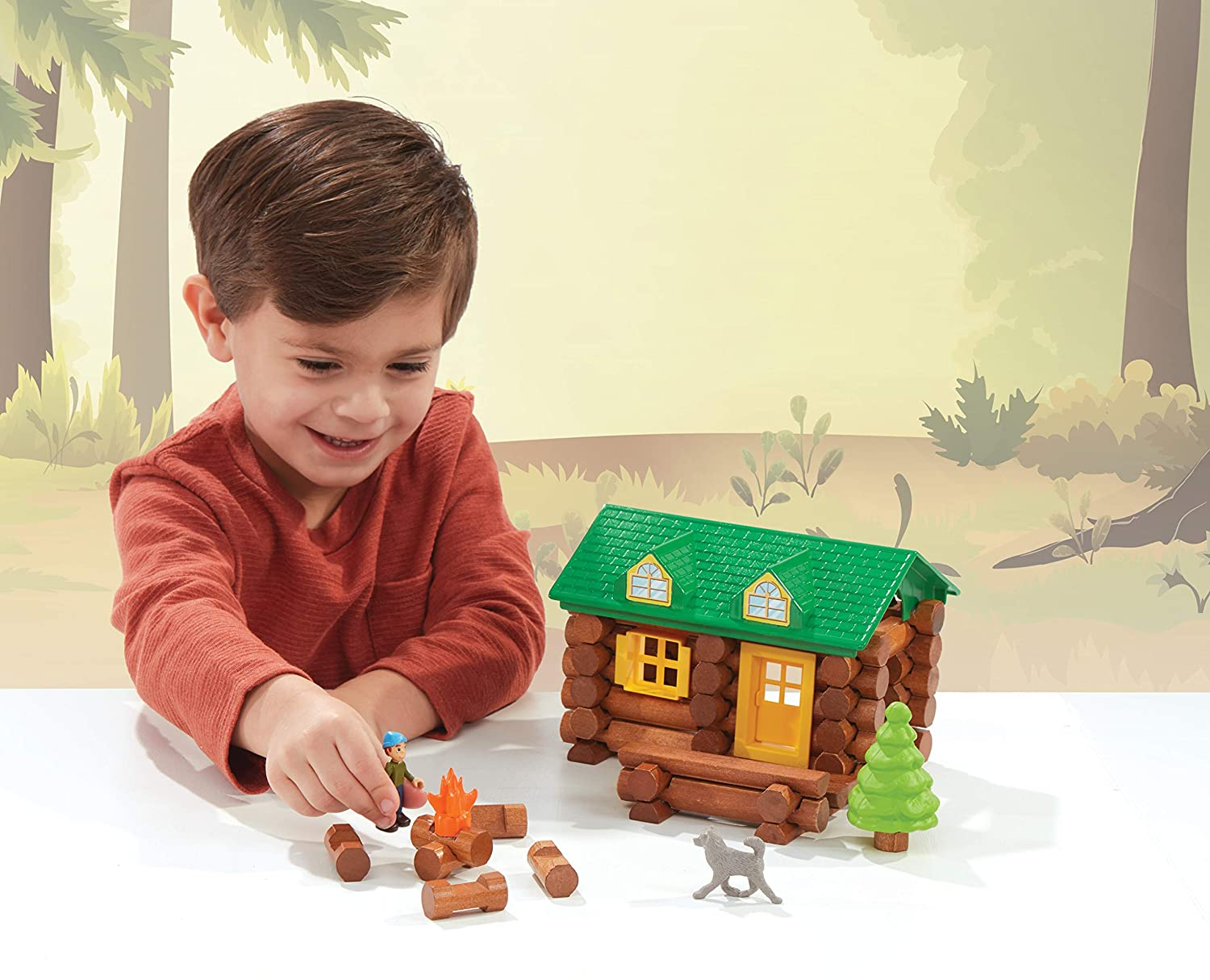 Lincoln Logs On The Trail 59pc Set by Lincoln Logs 4