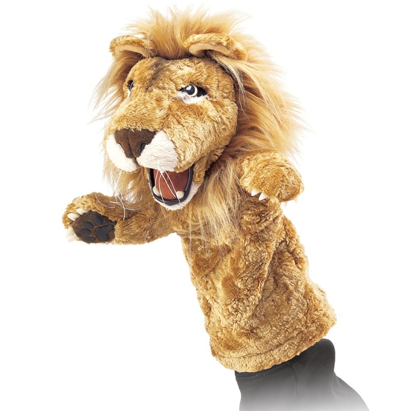 Lion Stage Puppet by Folkmanis
