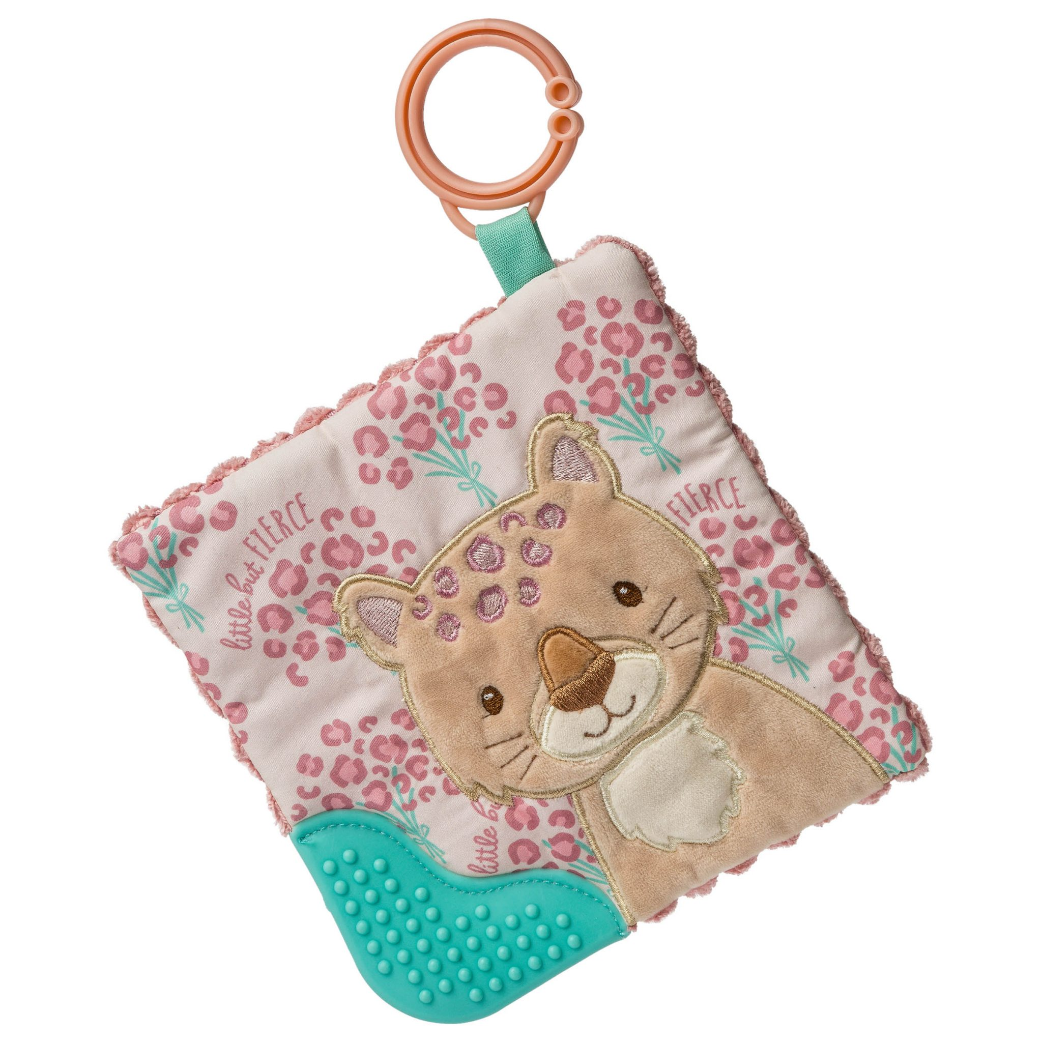Little But Fierce Leopard Crinkle Teether – 6×6″-by-Mary Meyer