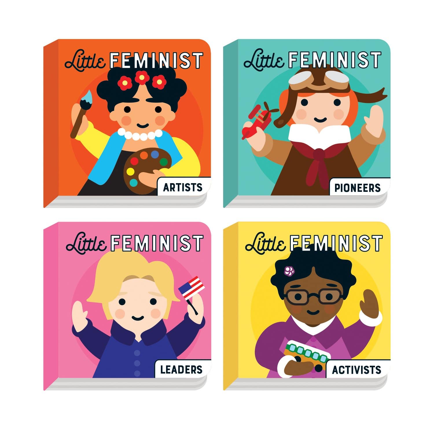 Little Feminist Board Book Set by Mudpuppy 1