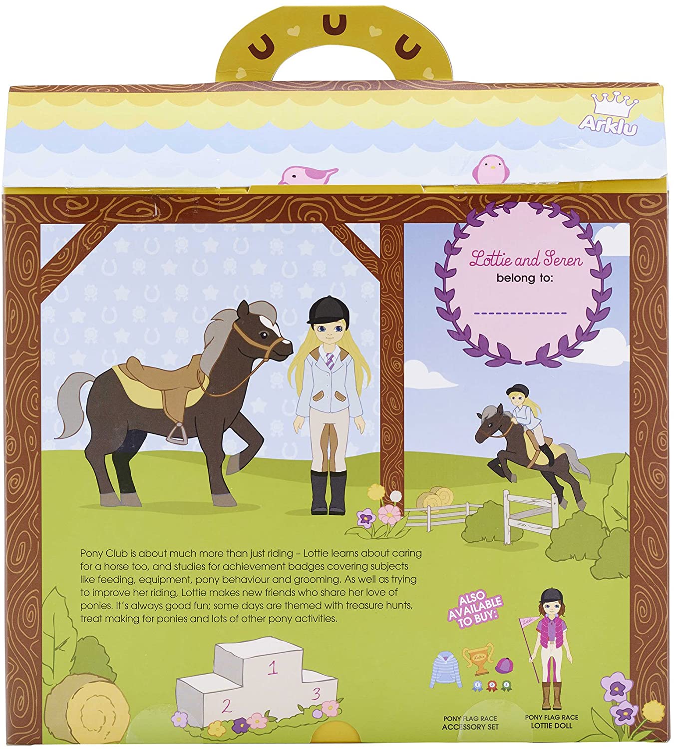 Little Pony Club Lottie Doll Pony by Schylling 1