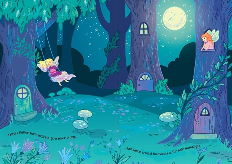 Little Sparkly Sticker Book by Usborne 1