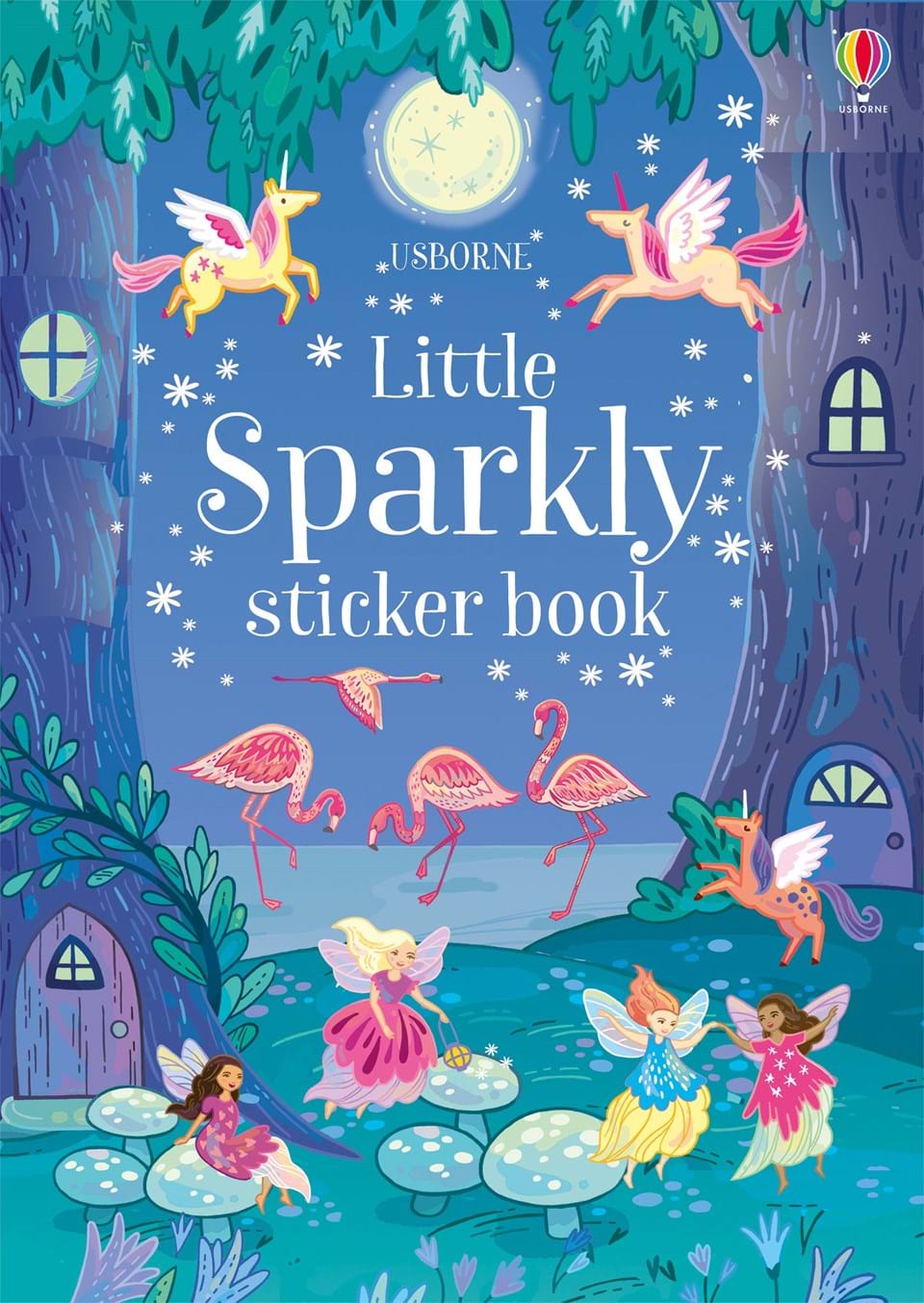 Little Sparkly Sticker Book by Usborne