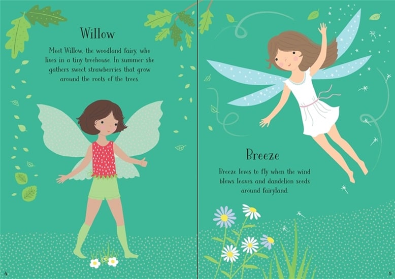 Little Sticker Dolly Dressing Fairies by Usborne 1