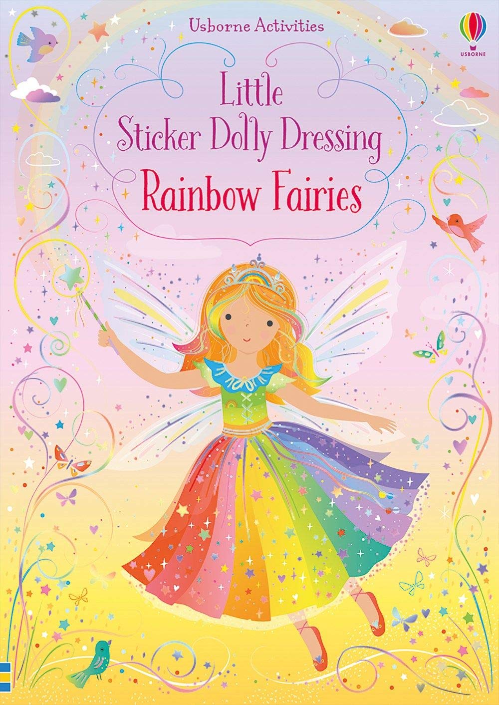 Little Sticker Dolly Dressing Rainbow Fairies by Usborne
