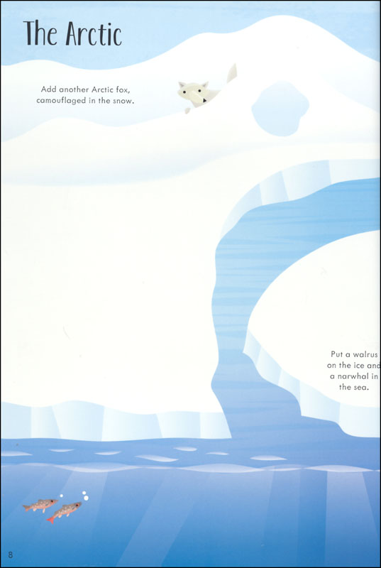 Little Stickers Animals by Usborne 4