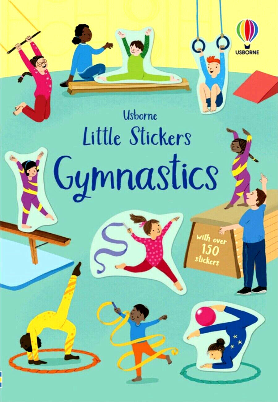 Little Stickers Gymnastics by Usborne