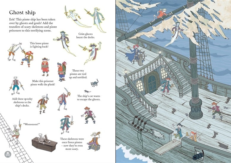 Little Transfer Book Pirates by Usborne 3