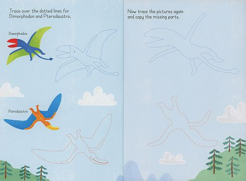 Little Wipe Clean Dinosaurs to Copy and Trace by Usborne 2