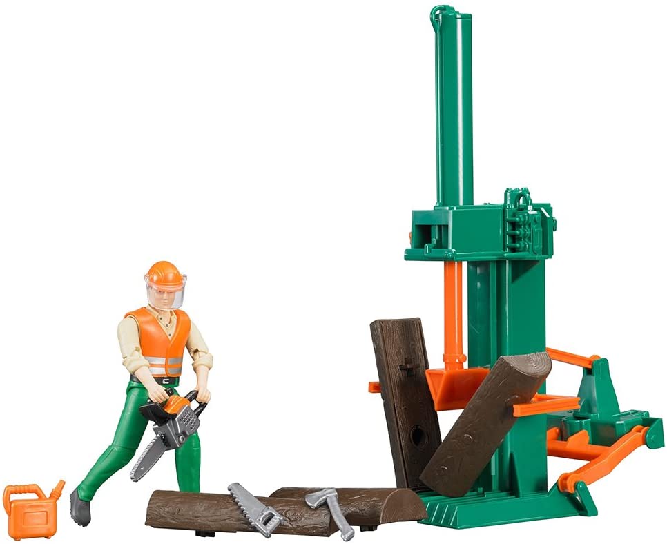 Log Splitting Forestry Set by Bruder
