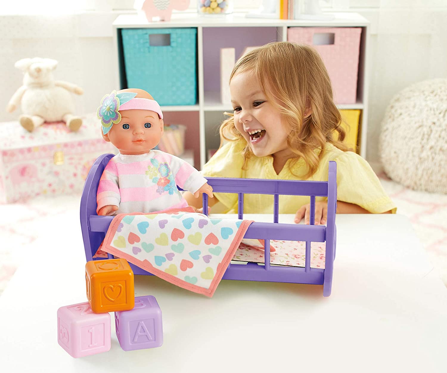 Lullaby Baby Playset with Crib by Kidoozie 2